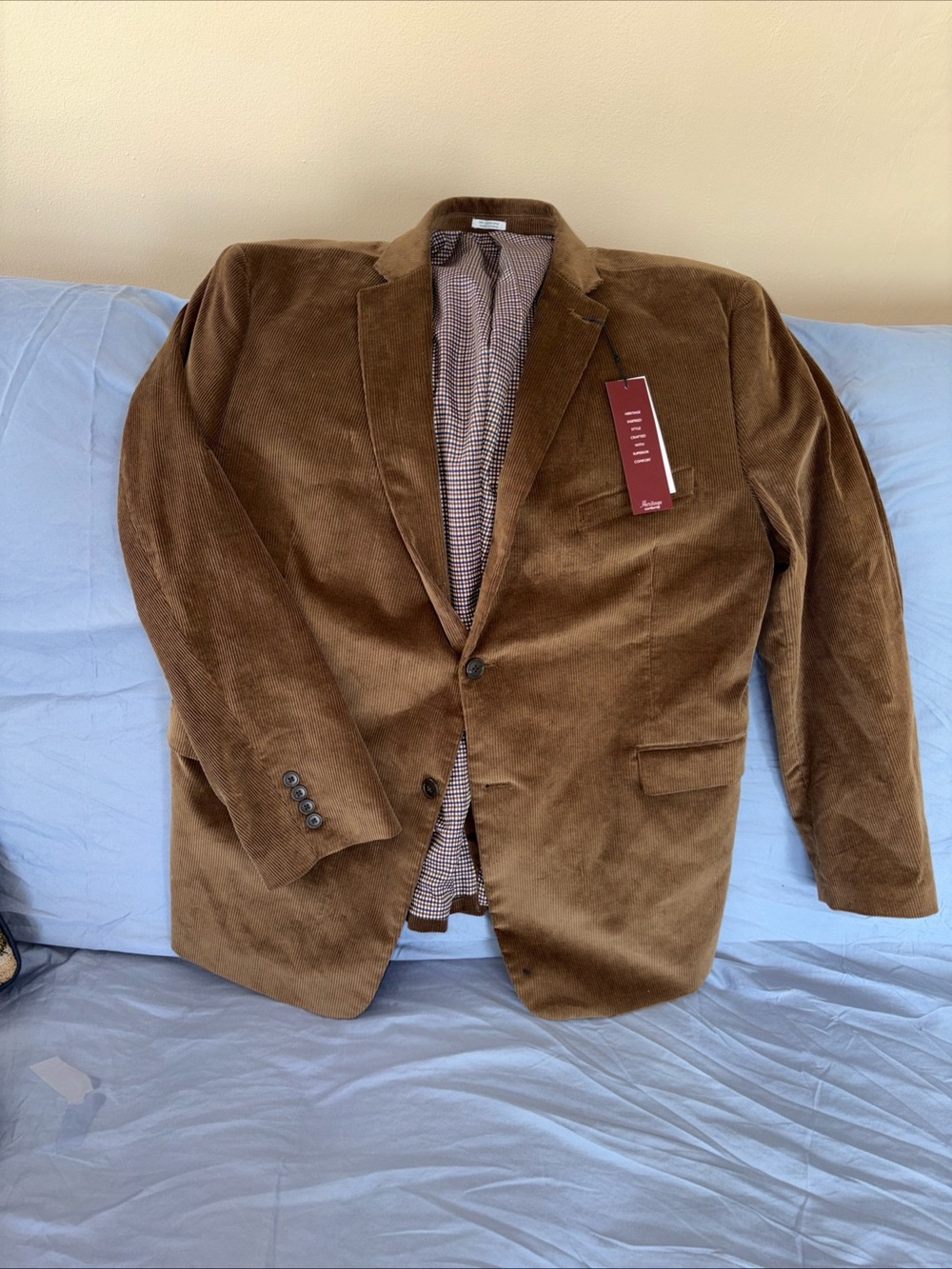 Saddlebred Brown Corduroy Sport Coat
